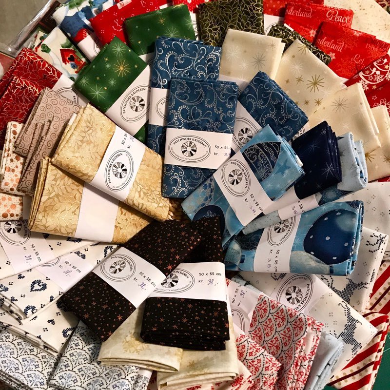 Julestof til bl.a. patchwork